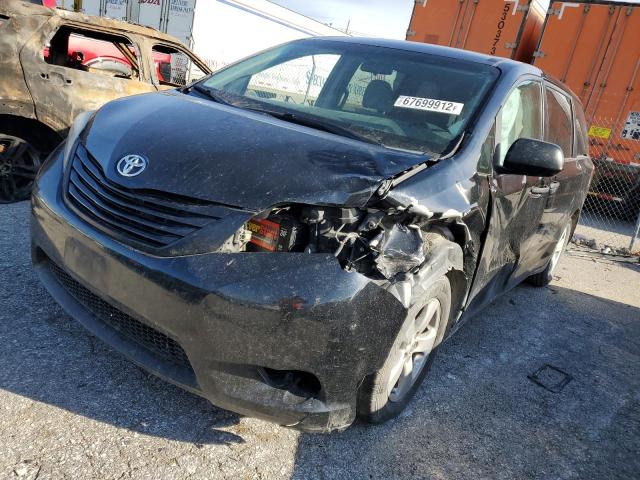 TOYOTA SIENNA 2016 with VIN 5TDZK3DC9GS713719 - Photo from auction