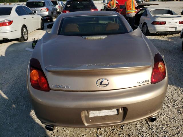 Photo 6 from auction – 2002 LEXUS SC 430 with VIN JTHFN48Y720004724