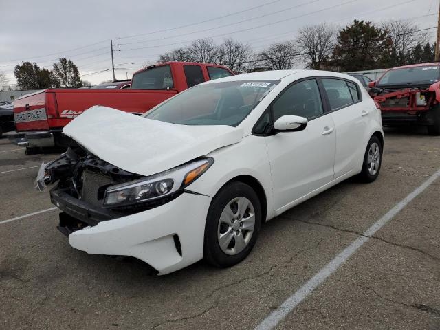 KIA FORTE LX 2017 with VIN KNAFK5A88H5667531 - Photo from auction