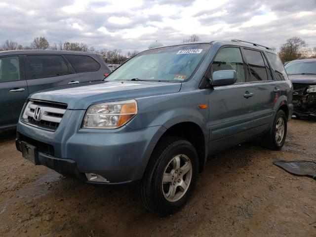 HONDA PILOT EX 2006 with VIN 5FNYF18436B013947 - Photo from auction
