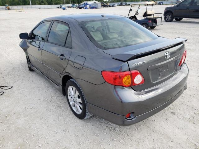 Photo 2 from auction – 2009 TOYOTA COROLLA BA with VIN 1NXBU40E79Z047544