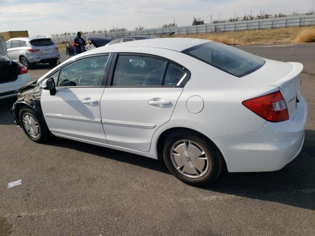 Photo 2 from auction – 2012 HONDA CIVIC HF with VIN 2HGFB2F64CH551769