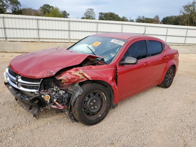 DODGE AVENGER SE 2014 with VIN 1C3CDZAB6EN169055 - Photo from auction
