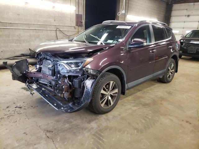 TOYOTA RAV4 XLE 2017 with VIN 2T3RFREV5HW566614 - Photo from auction