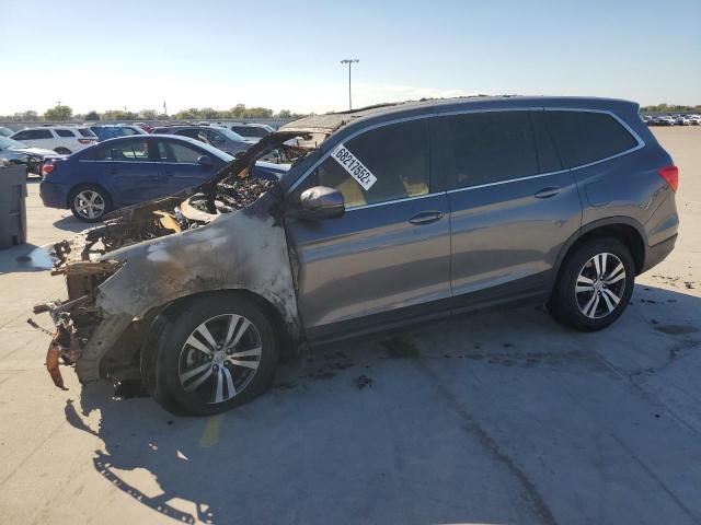 HONDA PILOT EXL 2018 with VIN 5FNYF5H54JB024285 - Photo from auction