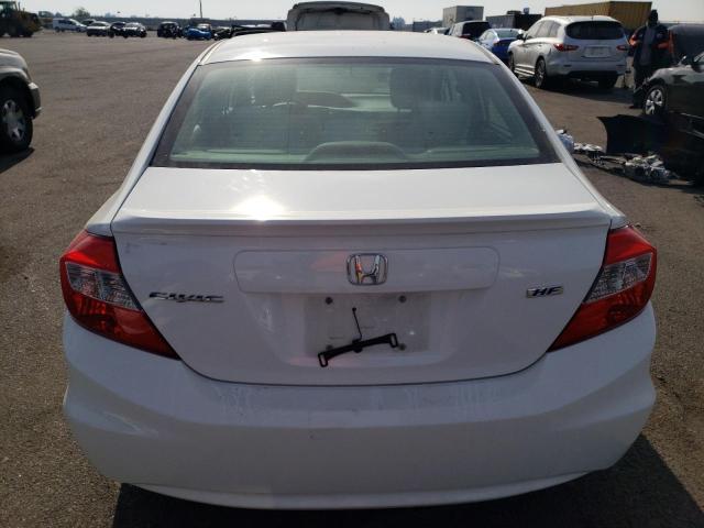 Photo 6 from auction – 2012 HONDA CIVIC HF with VIN 2HGFB2F64CH551769