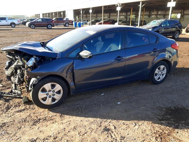 KIA FORTE LX 2015 with VIN KNAFX4A68F5271820 - Photo from auction