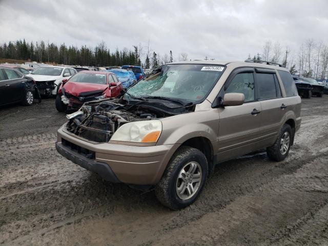Photo 2 from auction – 2003 HONDA PILOT EXL with VIN 2HKYF18593H007768