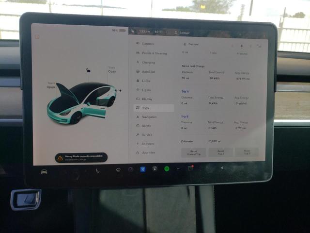 Photo 9 from auction – 2021 TESLA MODEL 3 with VIN 5YJ3E1EB4MF939884