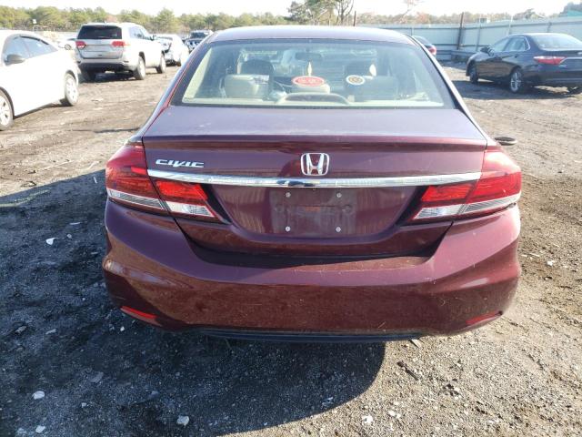 Photo 6 from auction – 2013 HONDA CIVIC LX with VIN 19XFB2F53DE204582