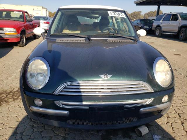 Photo 5 from auction – 2002 MINI COOPER with VIN WMWRC33402TC34056