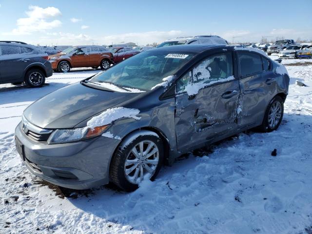 HONDA CIVIC EXL 2012 with VIN 19XFB2F97CE029013 - Photo from auction