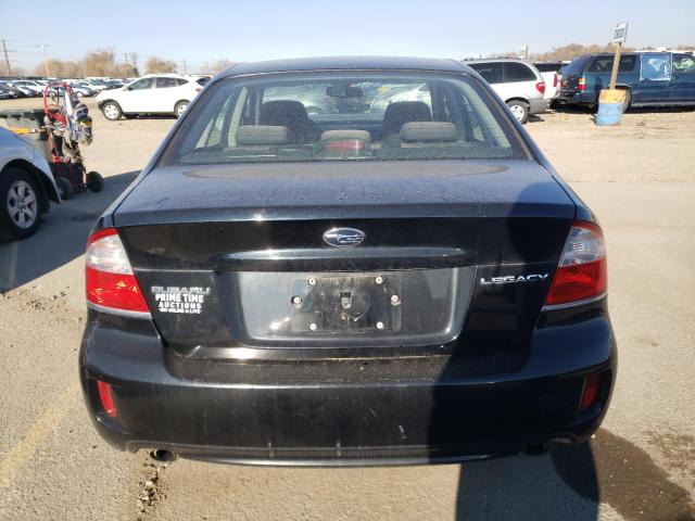 Photo 6 from auction – 2009 SUBARU LEGACY 2.5 with VIN 4S3BL616897212803