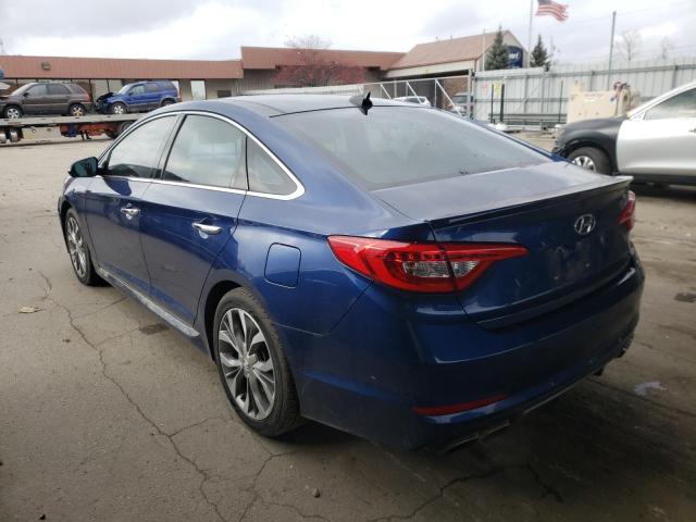 Photo 2 from auction – 2015 HYUNDAI SONATA SPO with VIN 5NPE34AB2FH145301