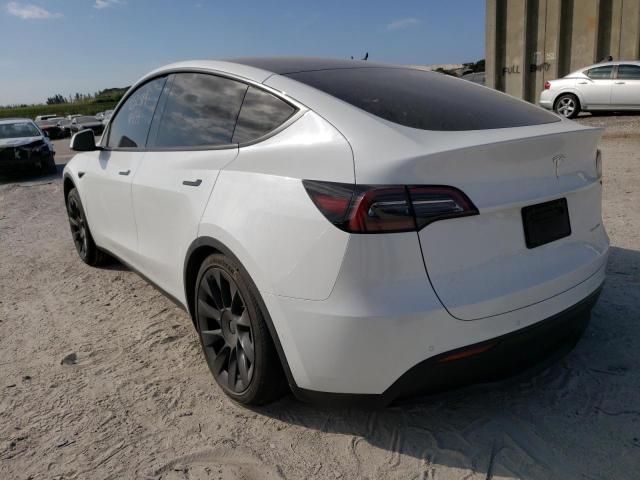 Foto 2 de la subasta – 2021 TESLA MODEL Y con VIN 5YJYGAEE4MF295295