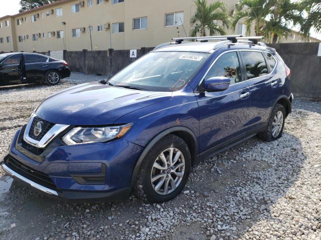NISSAN ROGUE S 2020 with VIN KNMAT2MTXLP519550 - Photo from auction