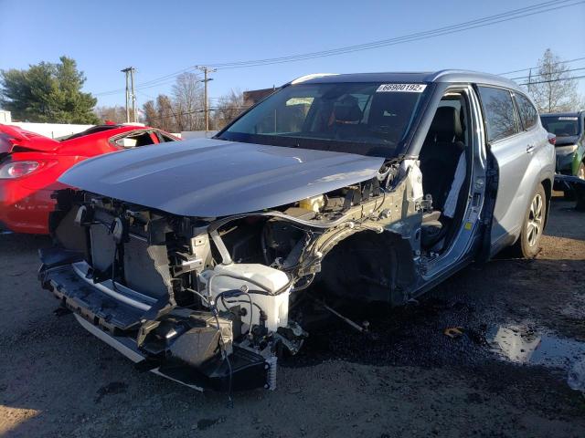 TOYOTA HIGHLANDER 2021 with VIN 5TDGZRBH3MS126254 - Photo from auction