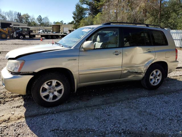 TOYOTA HIGHLANDER 2002 with VIN JTEGF21A720060131 - Photo from auction