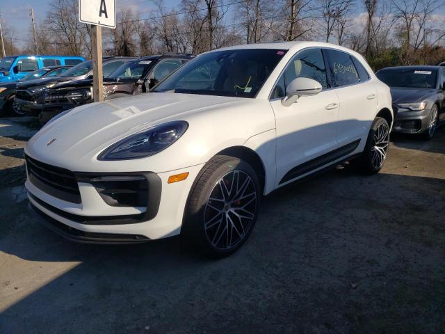 PORSCHE MACAN S 2022 with VIN WP1AG2A54NLB20152 - Photo from auction