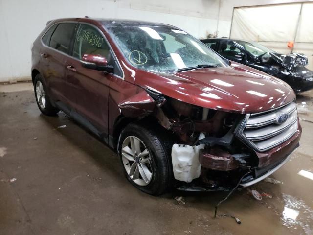 Photo 4 from auction – 2016 FORD EDGE SEL with VIN 2FMPK4J91GBB71857