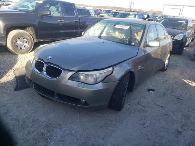BMW 530 I 2004 with VIN WBANA73504B808231 - Photo from auction