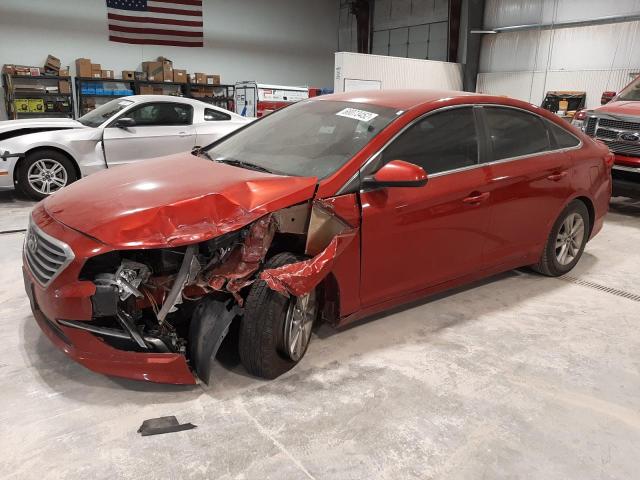 HYUNDAI SONATA SE 2017 with VIN 5NPE24AF9HH575447 - Photo from auction