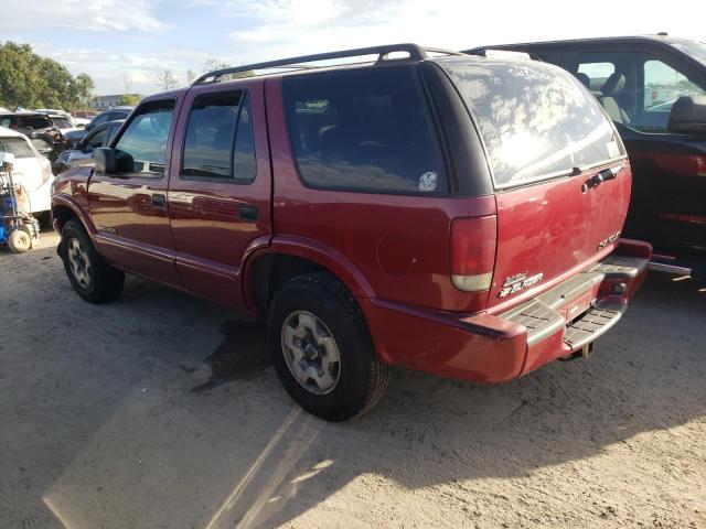 Photo 2 from auction – 2002 CHEVROLET BLAZER with VIN 1GNDT13W62K140521