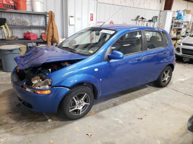 CHEVROLET AVEO BASE 2008 with VIN KL1TD66648B102764 - Photo from auction