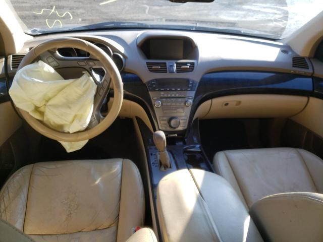 Photo 8 from auction – 2009 ACURA MDX TECHNO with VIN 2HNYD286X9H501850
