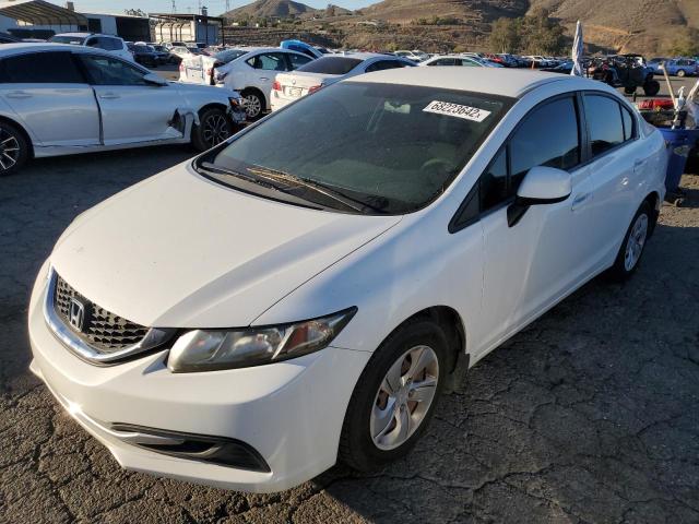 Photo 1 from auction – 2013 HONDA CIVIC LX with VIN 2HGFB2F54DH510034
