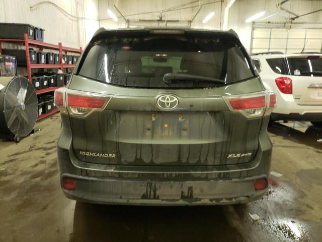 Photo 6 from auction – 2016 TOYOTA HIGHLANDER with VIN 5TDJKRFH1GS324355