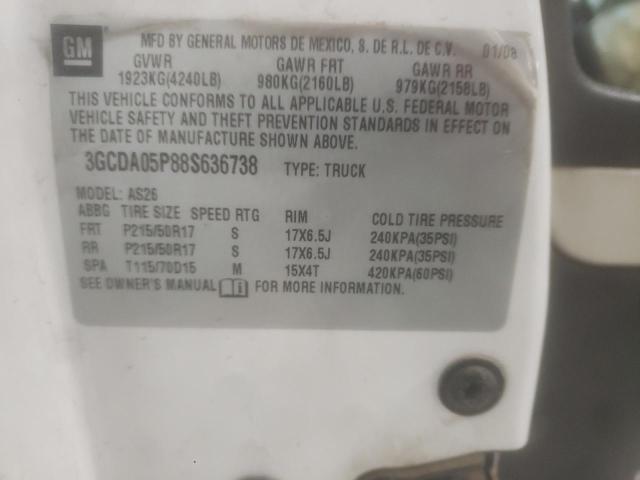 Photo 14 from auction – 2008 CHEVROLET HHR PANEL with VIN 3GCDA05P88S636738