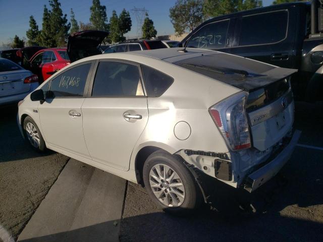Photo 2 from auction – 2014 TOYOTA PRIUS PLUG with VIN JTDKN3DP6E3055979