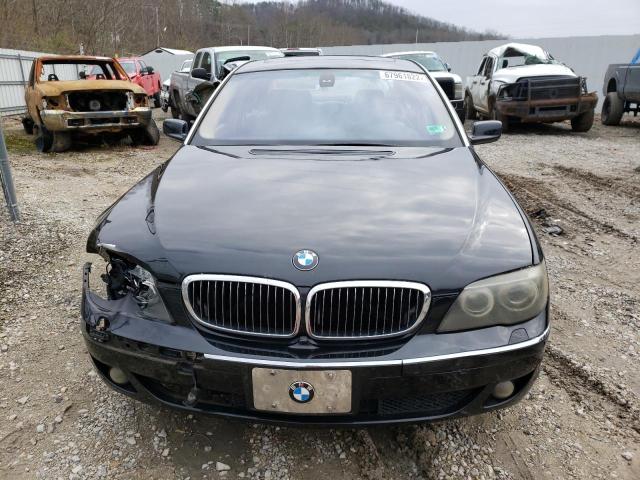 Photo 5 from auction – 2007 BMW 750 with VIN WBAHN83537DT75214