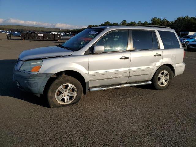 HONDA PILOT EXL 2004 with VIN 2HKYF186X4H544725 - Photo from auction