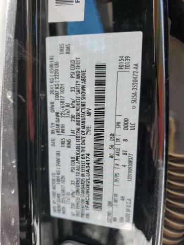 Photo 14 from auction – 2020 FORD ESCAPE SE with VIN 1FMCU9G62LUA34174