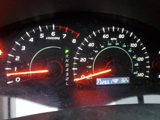 Photo 9 from auction – 2009 TOYOTA CAMRY BASE with VIN 4T1BE46K79U302039