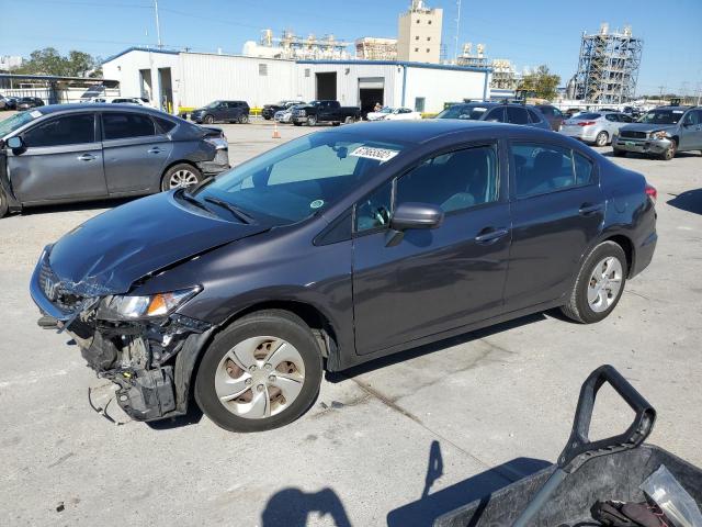 HONDA CIVIC LX 2015 with VIN 19XFB2F54FE076467 - Photo from auction
