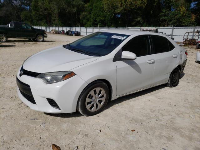 TOYOTA COROLLA EC 2015 with VIN 2T1BPRHE8FC376615 - Photo from auction
