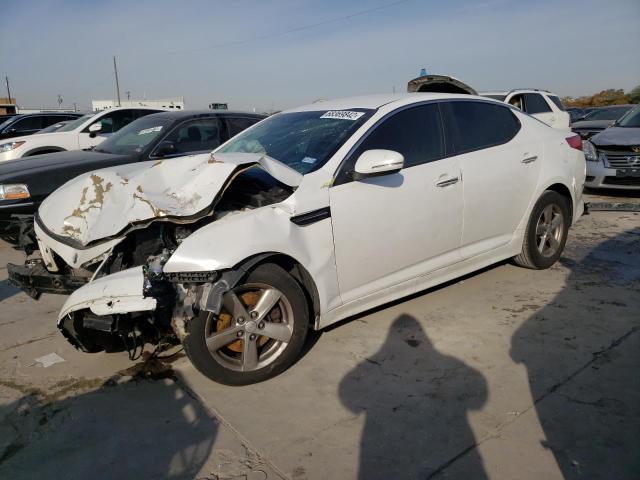 KIA OPTIMA LX 2014 with VIN KNAGM4A70E5455413 - Photo from auction