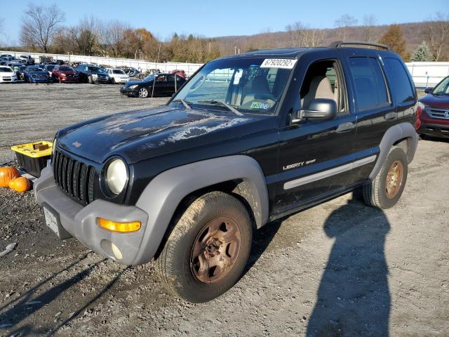 Photo 1 from auction – 2003 JEEP LIBERTY SP with VIN 1J4GL48K83W567491