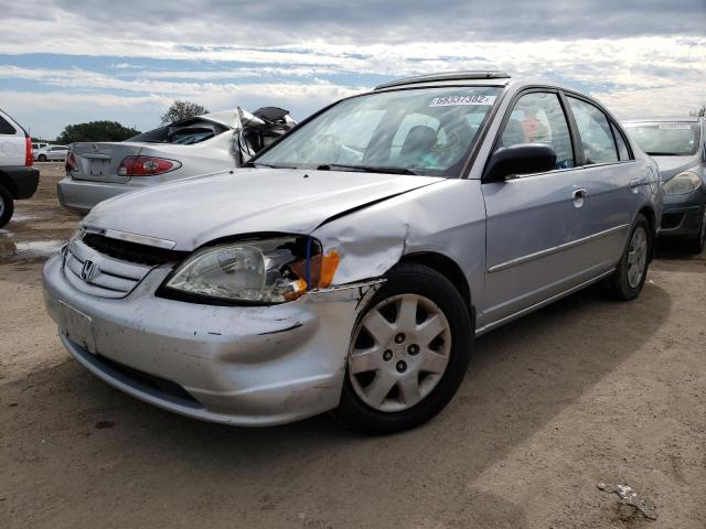 Photo 1 from auction – 2001 HONDA CIVIC EX with VIN 1HGES25771L067858