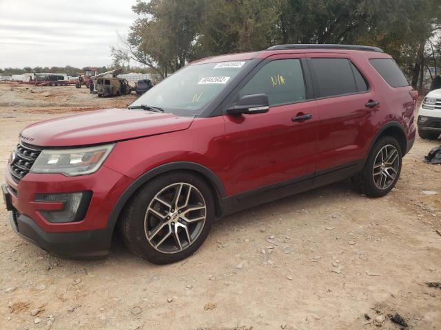 FORD EXPLORER S 2016 with VIN 1FM5K8GT5GGA61159 - Photo from auction