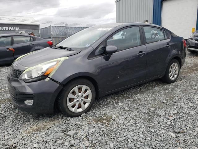 KIA RIO LX 2013 with VIN KNADM4A38D6258885 - Photo from auction