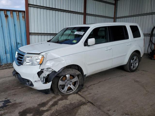 HONDA PILOT EXLN 2013 with VIN 5FNYF4H72DB085019 - Photo from auction