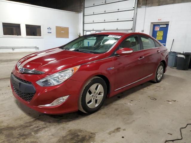 HYUNDAI SONATA HYB 2011 with VIN KMHEC4A46BA011180 - Photo from auction