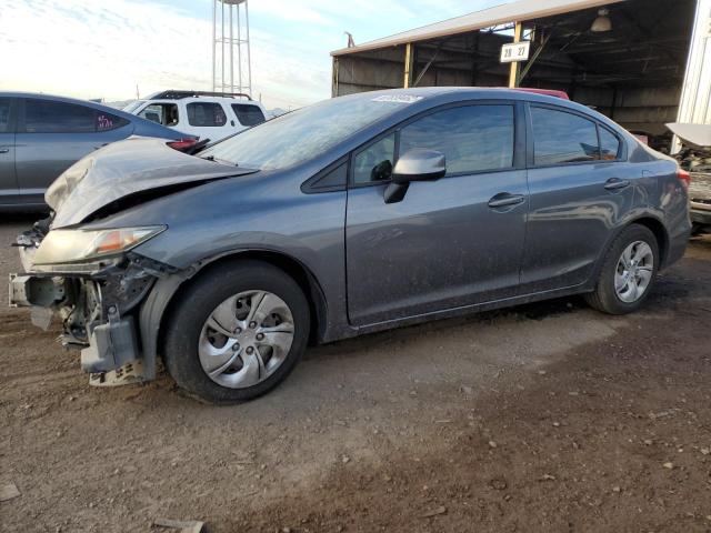 HONDA CIVIC LX 2013 with VIN 19XFB2F50DE020264 - Photo from auction