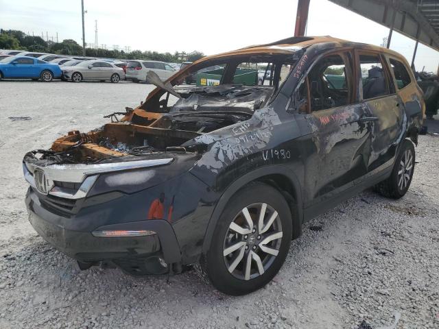 HONDA PILOT EXL 2019 with VIN 5FNYF5H56KB041980 - Photo from auction