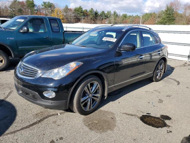 INFINITI EX35 BASE 2012 with VIN JN1AJ0HR5CM450750 - Photo from auction