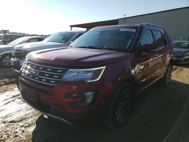 FORD EXPLORER 2016 with VIN 1FM5K8F87GGA30458 - Photo from auction